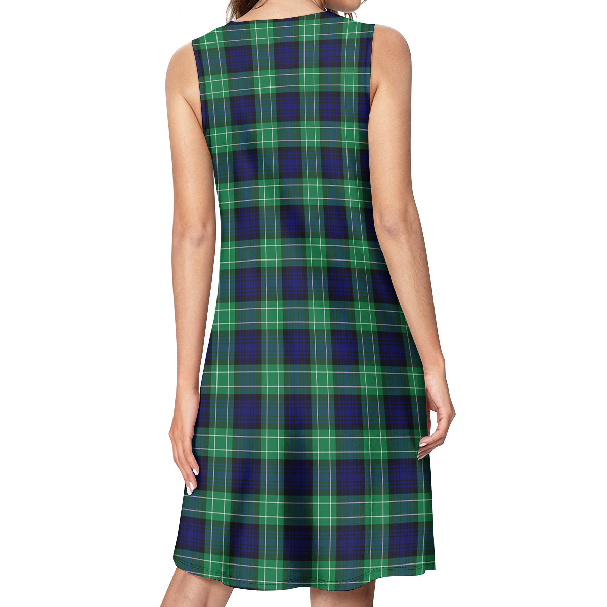 Abercrombie Tartan Womens Casual Dresses - Tartanvibesclothing