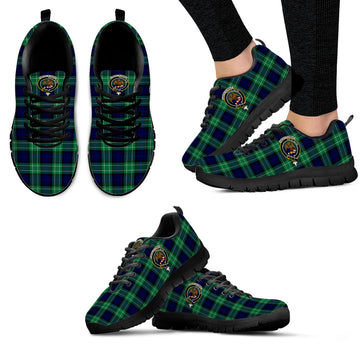 Abercrombie Tartan Sneakers with Family Crest