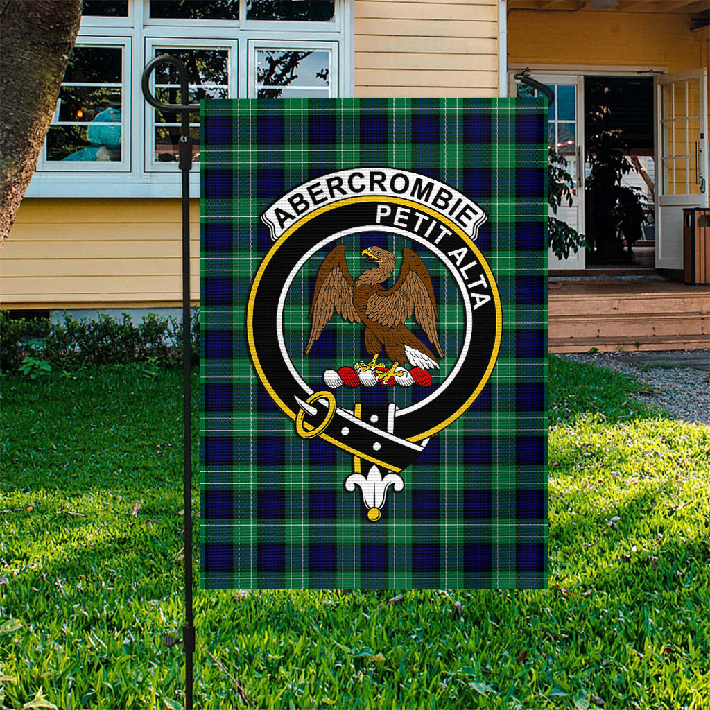 Abercrombie Tartan Flag with Family Crest - Tartan Vibes Clothing
