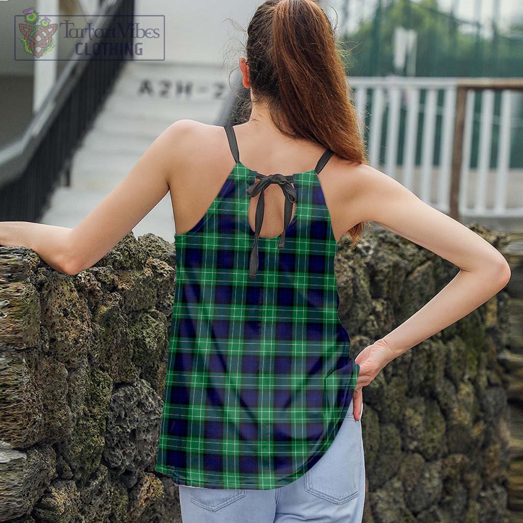Tartan Vibes Clothing Abercrombie Tartan Loose Halter Neck Camisole