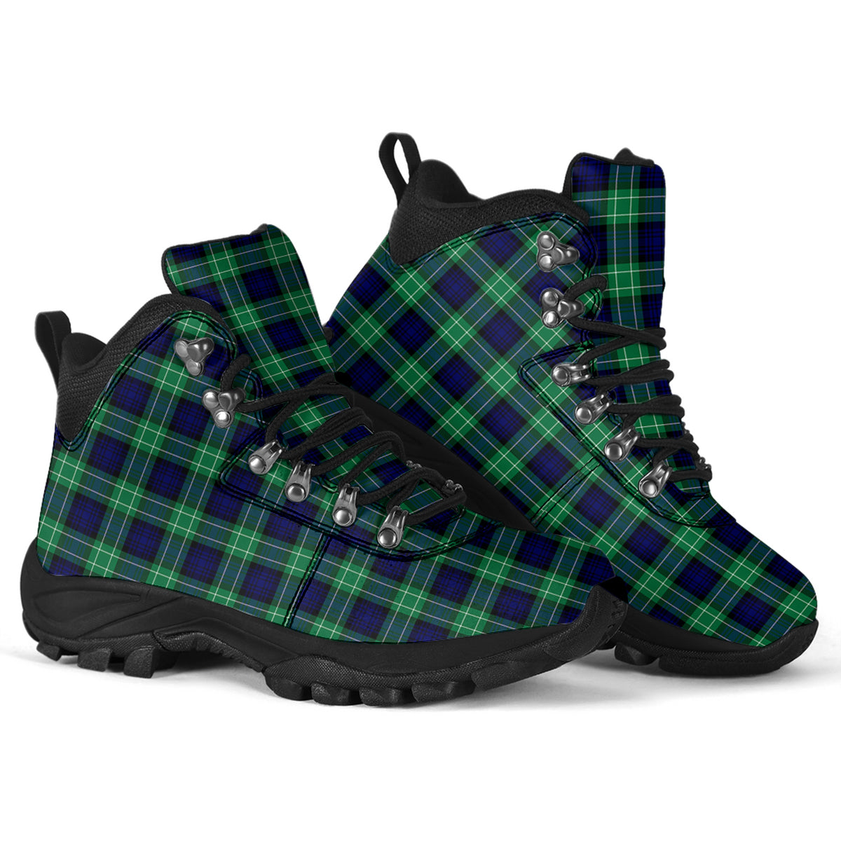 Abercrombie Tartan Alpine Boots - Tartanvibesclothing