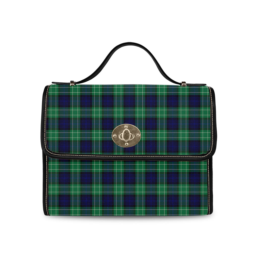 Abercrombie Tartan Leather Strap Waterproof Canvas Bag - Tartanvibesclothing
