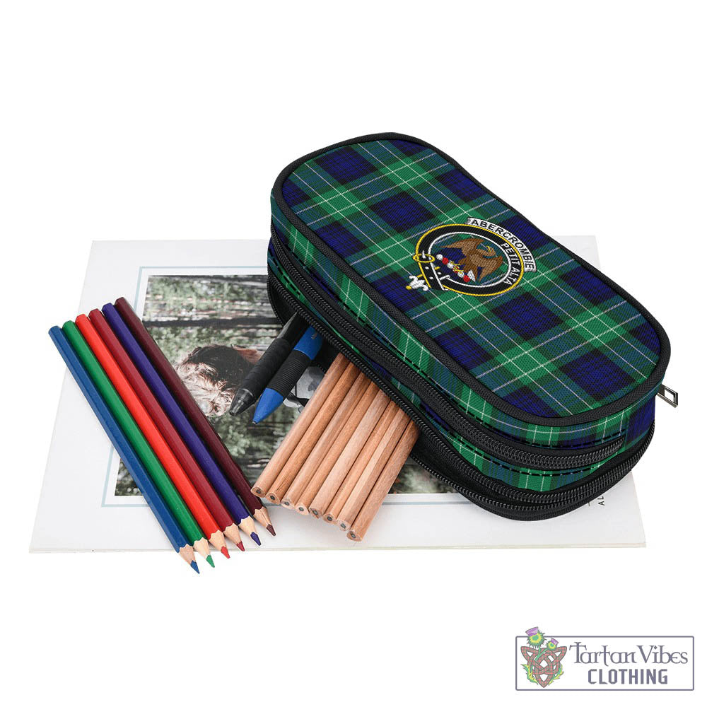 Tartan Vibes Clothing Abercrombie Tartan Pen and Pencil Case with Family Crest
