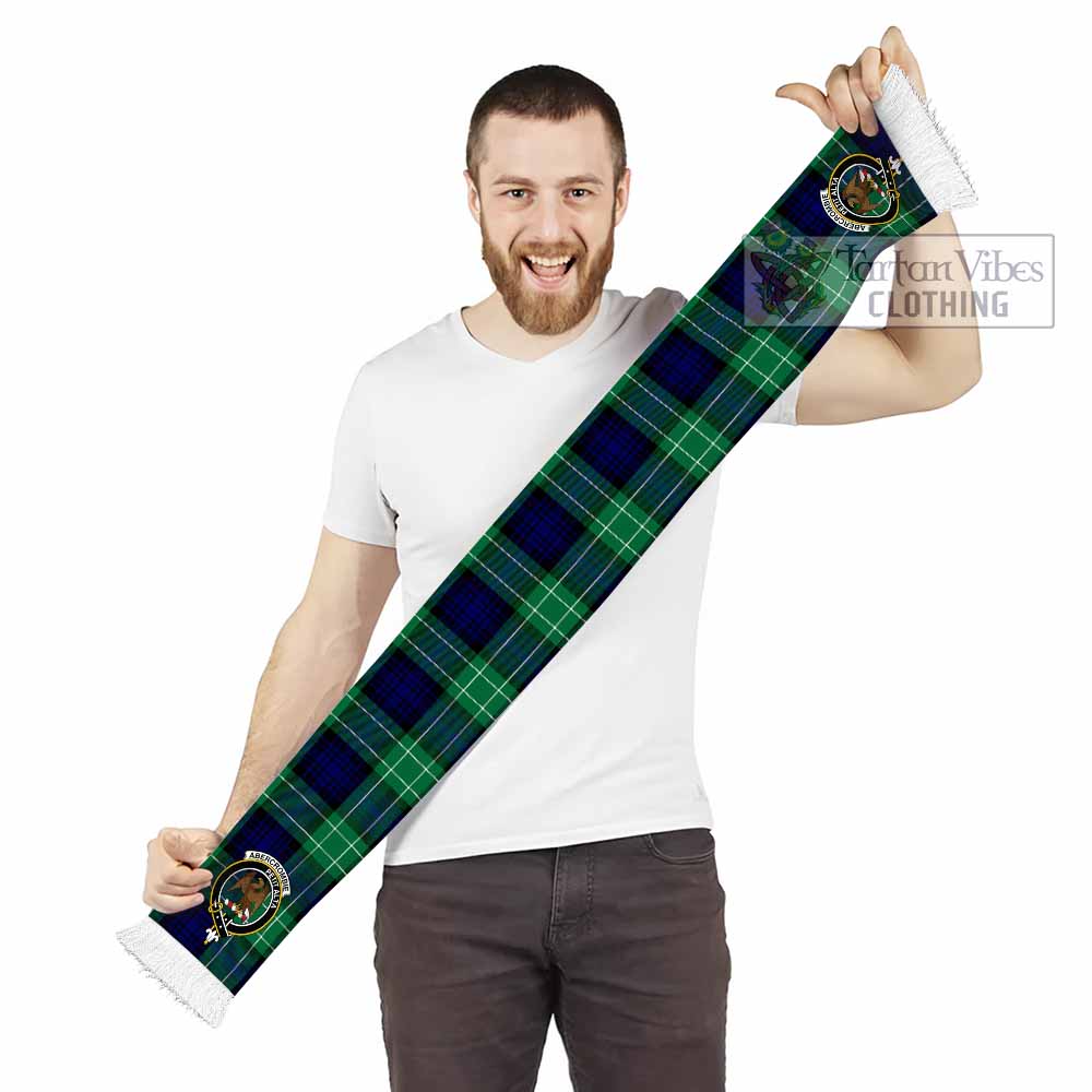 Tartan Vibes Clothing Abercrombie Tartan Ruffneck Scarf with Family Crest