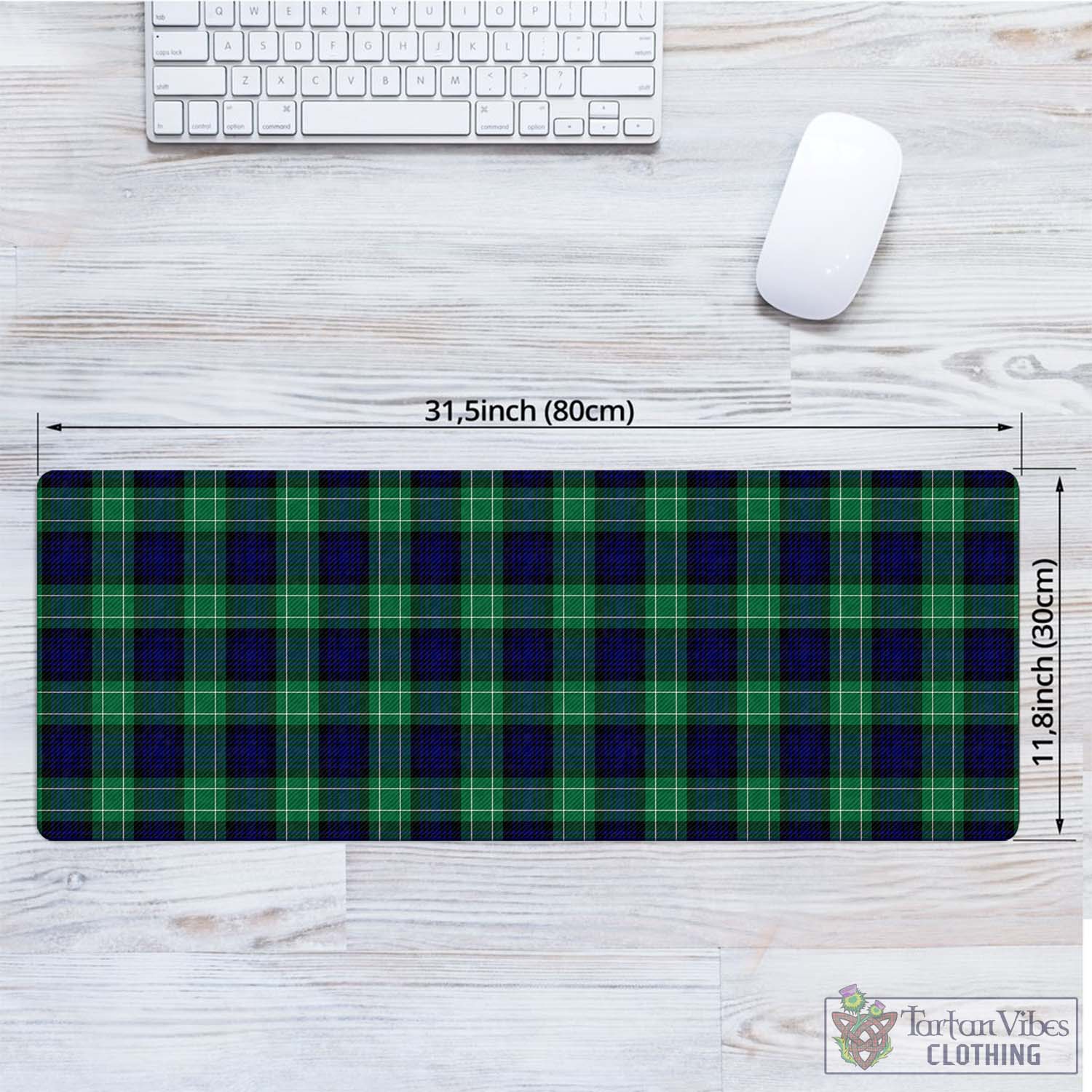 Tartan Vibes Clothing Abercrombie Tartan Mouse Pad