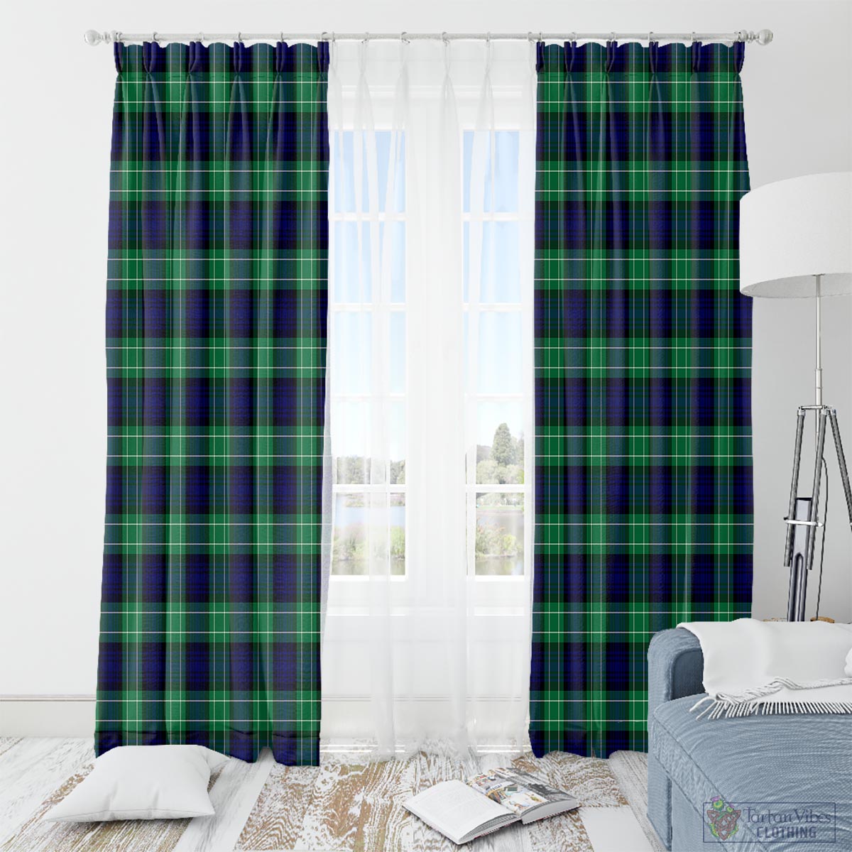 Abercrombie Tartan Window Curtain