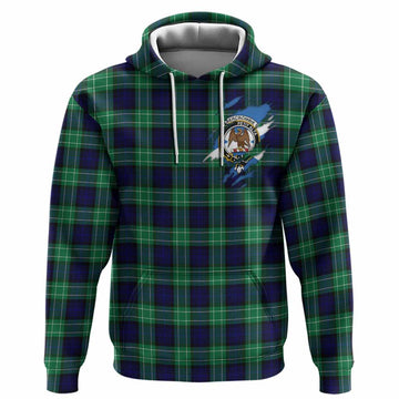 Abercrombie Clan Crest In Me Tartan Hoodie Scotland Flag Style
