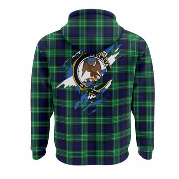 Abercrombie Clan Crest In Me Tartan Hoodie Scotland Flag Style