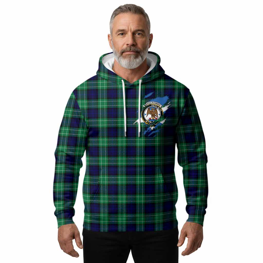 Abercrombie Clan Crest In Me Tartan Hoodie Scotland Flag Style