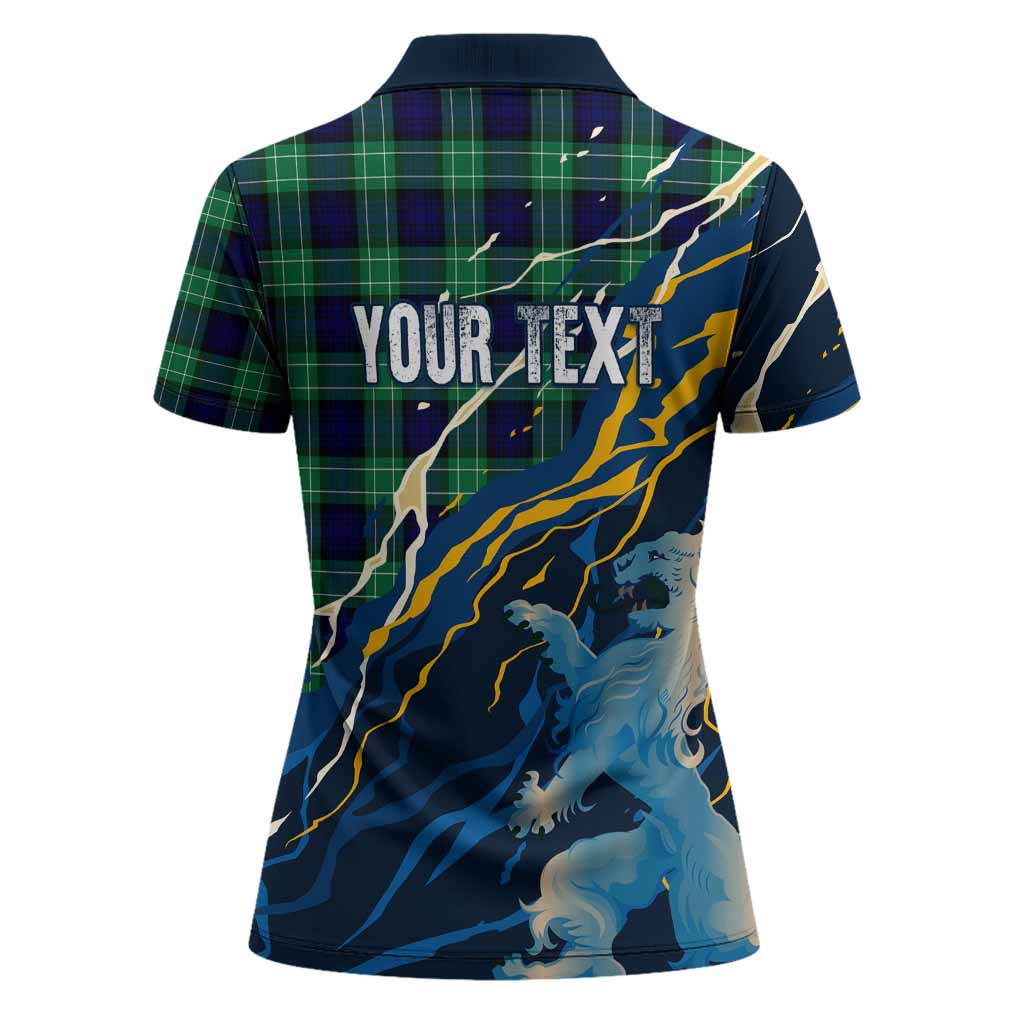 Abercrombie Scotland Tartan Women Polo Shirt WC2026 Football - We'll Be Coming