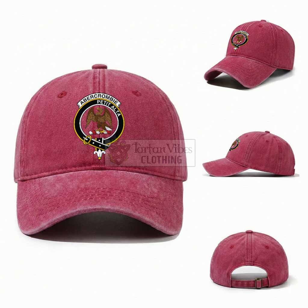 Abercrombie Scottish Clan Crest Washed Baseball Cap