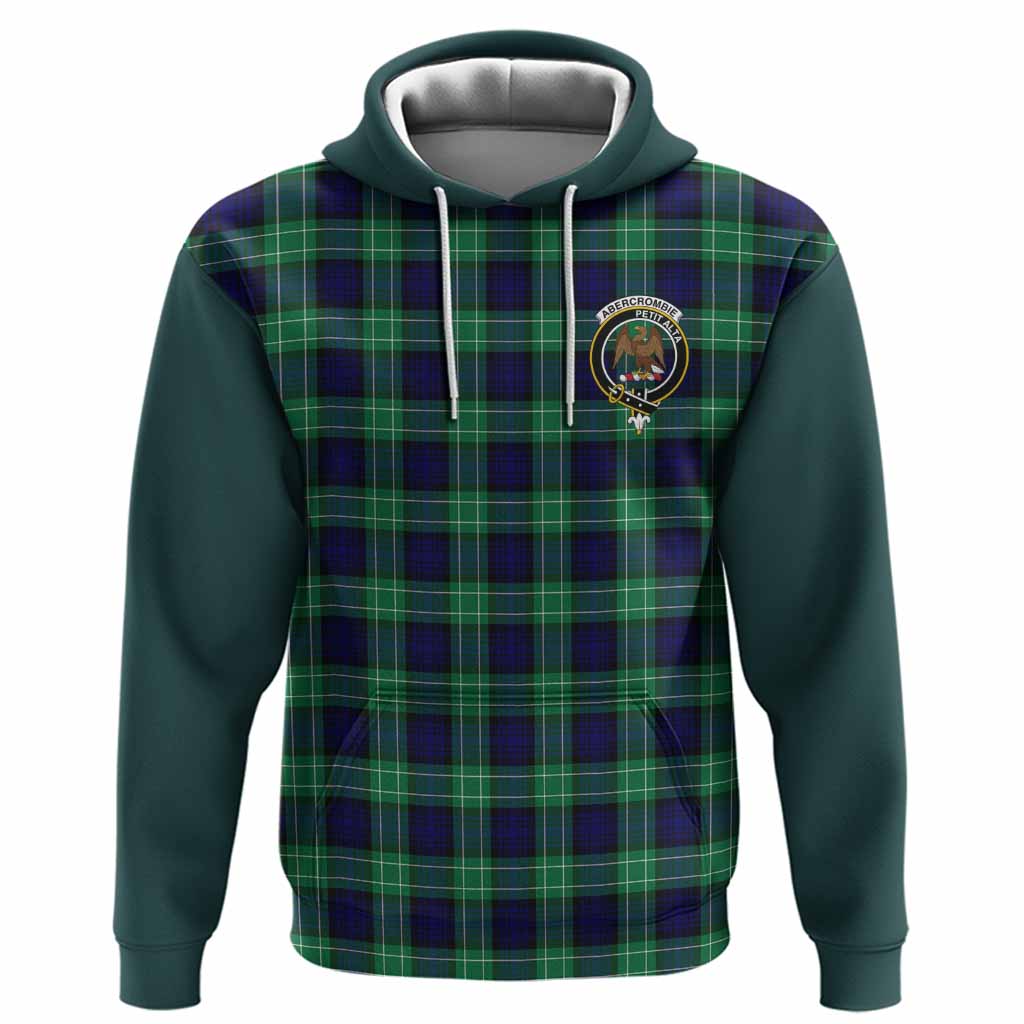Abercrombie Tartan Accent Hoodie with Family Crest