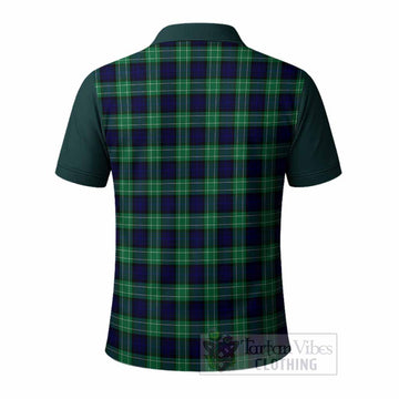 Abercrombie Tartan Accent Polo Shirt with Family Crest