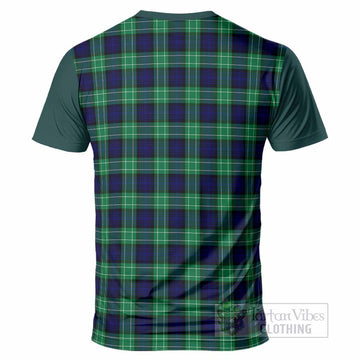 Abercrombie Tartan Accent T-Shirt with Family Crest
