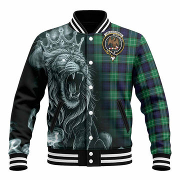 Abercrombie Tartan Baseball Jacket Roaring Lion Heritage