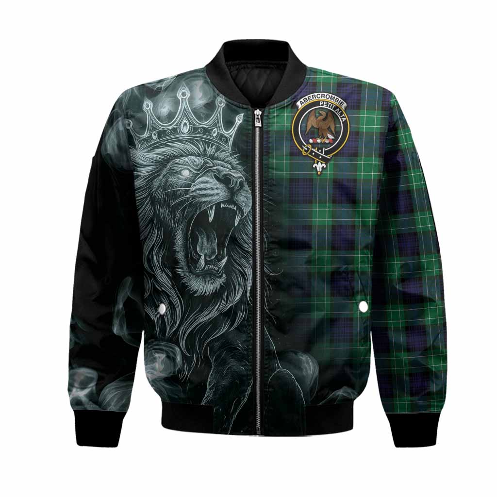 Abercrombie Tartan Bomber Jacket Roaring Lion Heritage