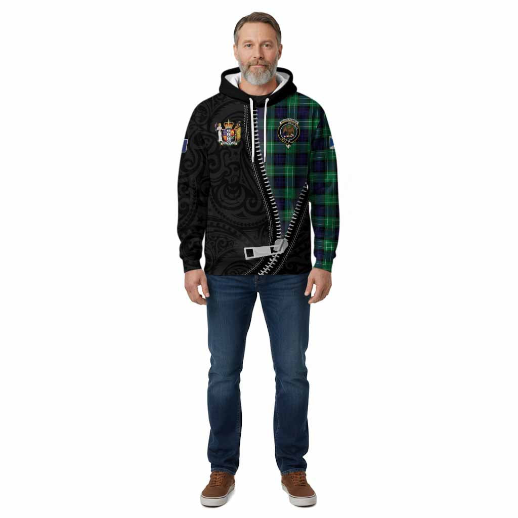 Abercrombie Tartan Cotton Hoodie New Zealand Pattern Unique Zipper Stylized