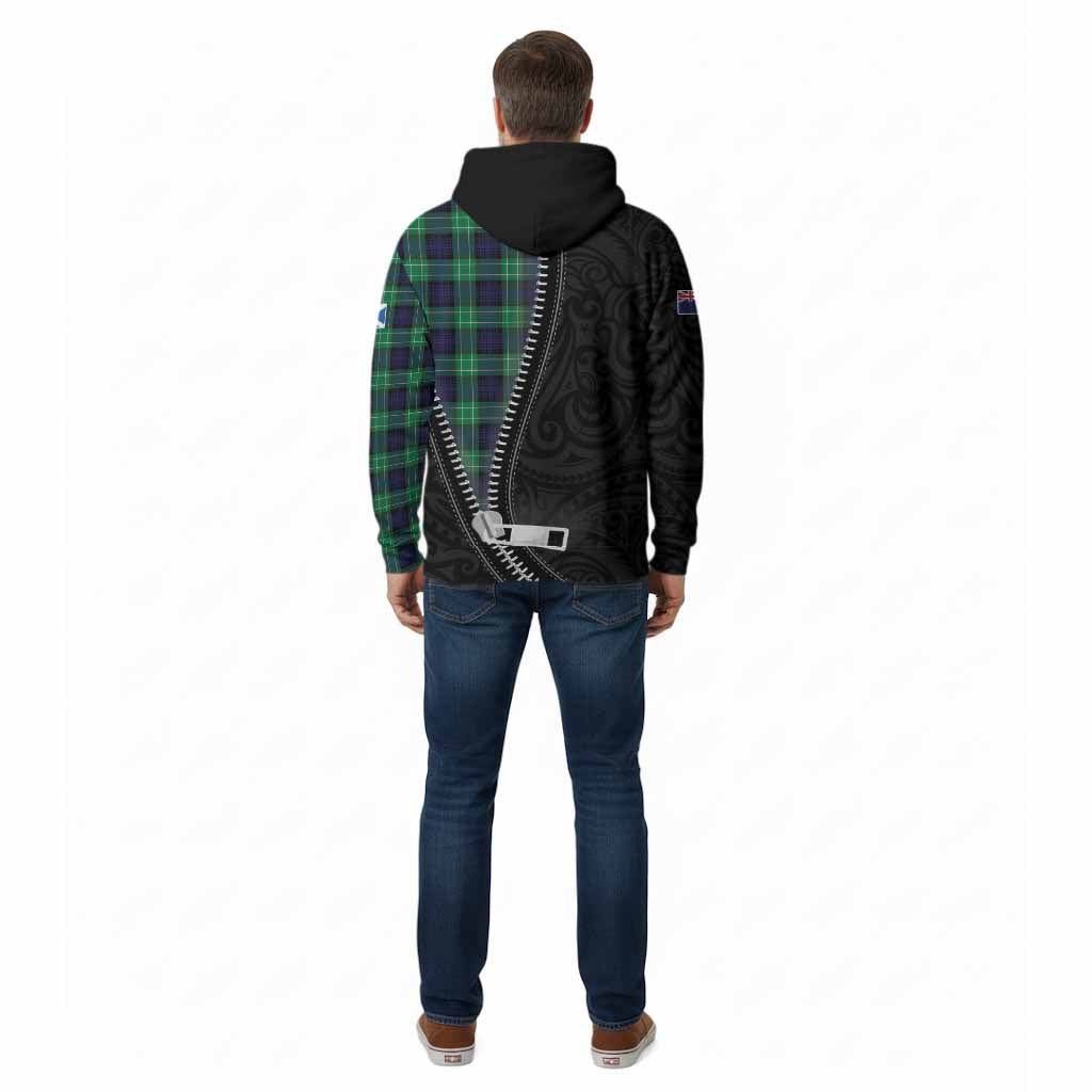Abercrombie Tartan Cotton Hoodie New Zealand Pattern Unique Zipper Stylized