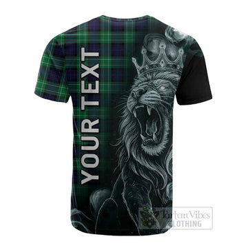 Abercrombie Tartan Cotton T-shirt Roaring Lion Heritage