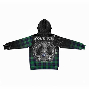 Abercrombie Tartan Crest Kid Hoodie Celtic Odin's Raven Legacy