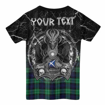 Abercrombie Tartan Crest Kid T-shirt Celtic Odin's Raven Legacy