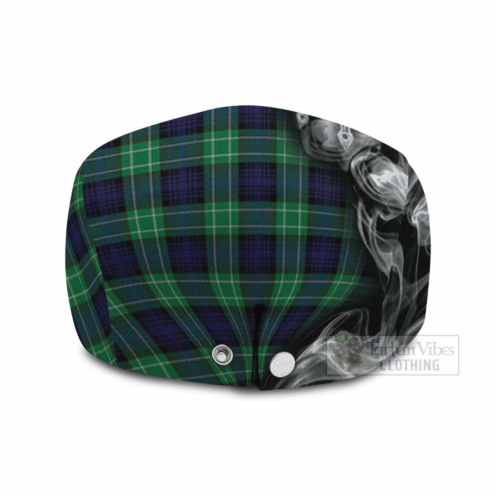 Abercrombie Tartan Flat Cap, Jeff Cap Roaring Lion Heritage
