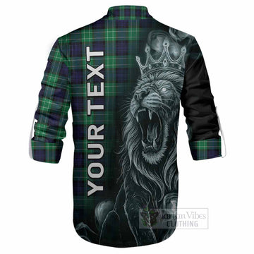 Abercrombie Tartan Ghillie Shirt Roaring Lion Heritage