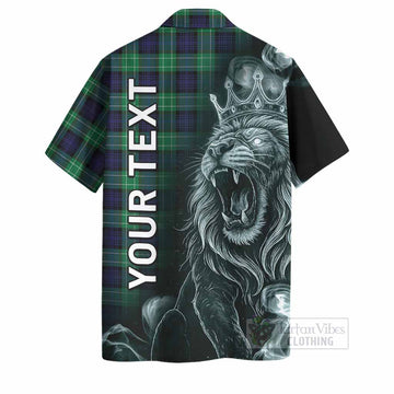 Abercrombie Tartan Hawaiian Shirt Roaring Lion Heritage