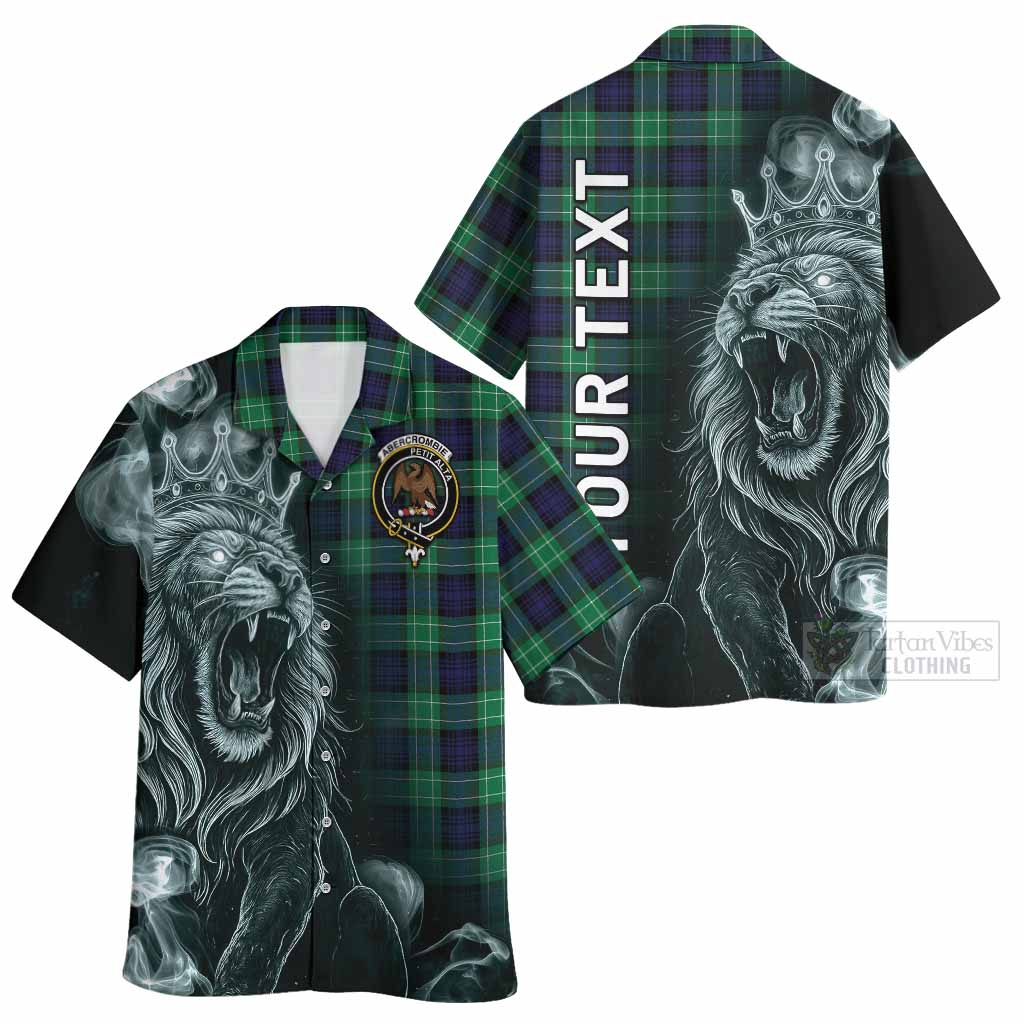 Abercrombie Tartan Hawaiian Shirt Roaring Lion Heritage