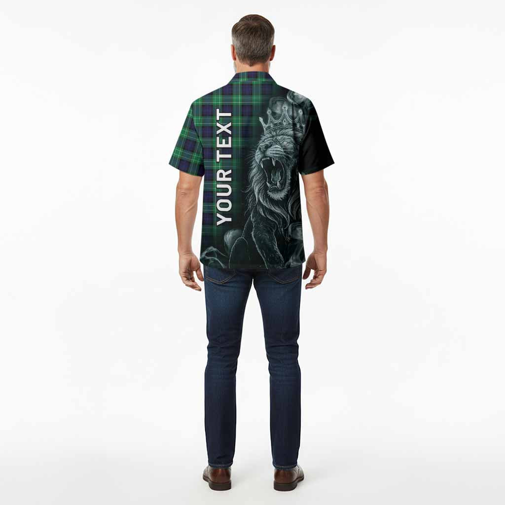 Abercrombie Tartan Hawaiian Shirt Roaring Lion Heritage