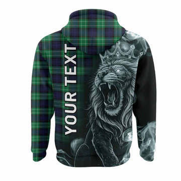 Abercrombie Tartan Hoodie Roaring Lion Heritage