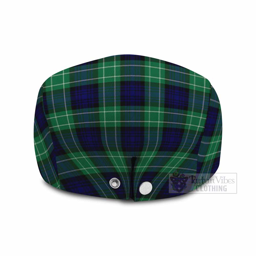 Abercrombie Tartan Jeff Cap, Tartan Flat Cap