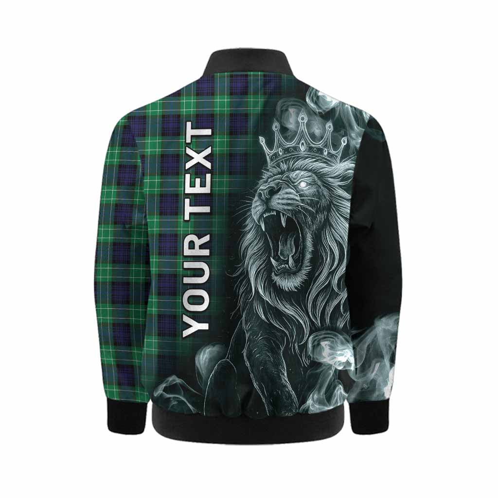 Abercrombie Tartan Kid Bomber Jacket Roaring Lion Heritage