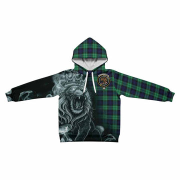 Abercrombie Tartan Kid Hoodie Roaring Lion Heritage