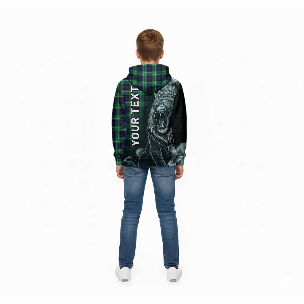 Abercrombie Tartan Kid Hoodie Roaring Lion Heritage