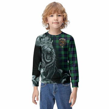 Abercrombie Tartan Kid Knitted Sweatshirt Roaring Lion Heritage