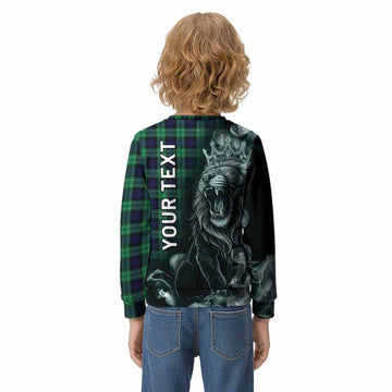 Abercrombie Tartan Kid Knitted Sweatshirt Roaring Lion Heritage