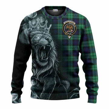 Abercrombie Tartan Knitted Sweater Roaring Lion Heritage