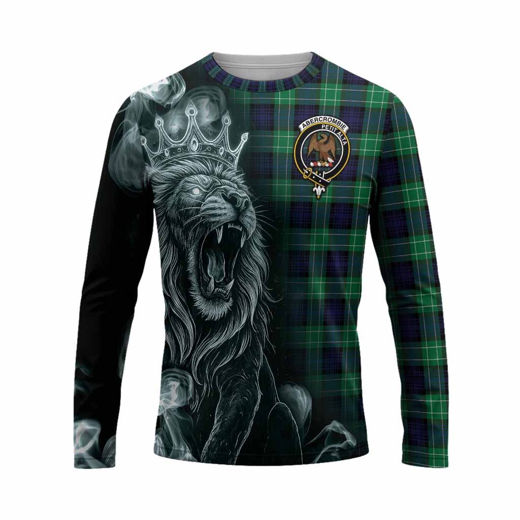 Abercrombie Tartan Long Sleeve T-Shirt Roaring Lion Heritage