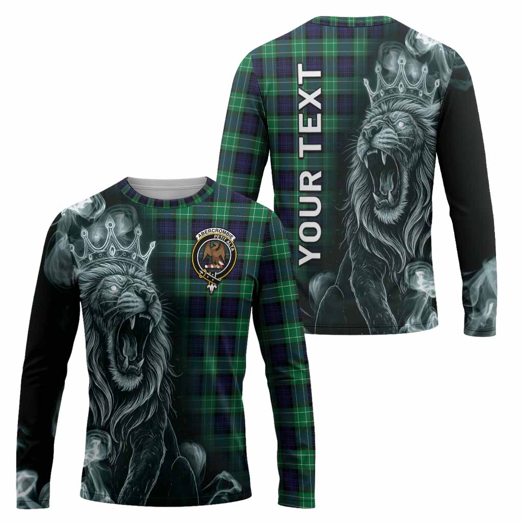 Abercrombie Tartan Long Sleeve T-Shirt Roaring Lion Heritage
