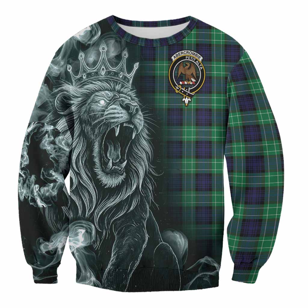 Abercrombie Tartan Sweatshirt Roaring Lion Heritage