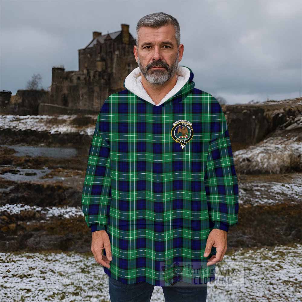Abercrombie Tartan Wearable Blanket with Family Crest - Tartan Vibes Clothing