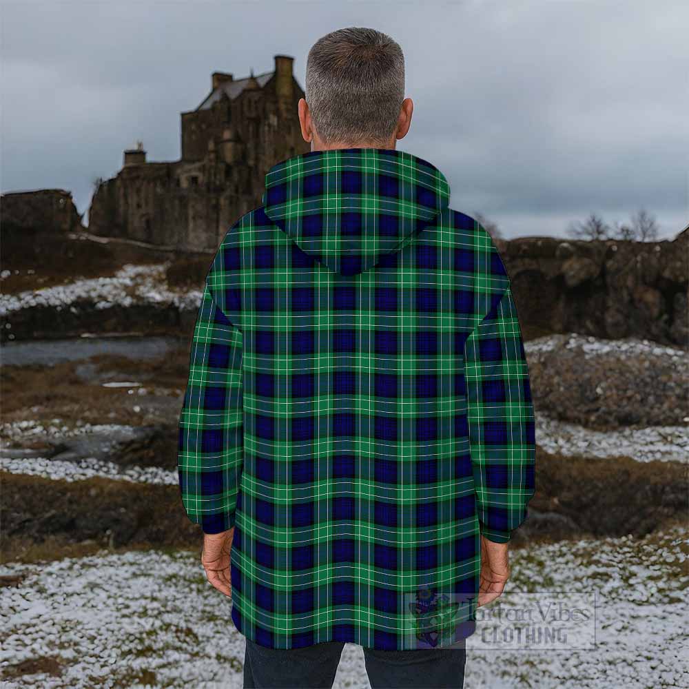 Abercrombie Tartan Wearable Blanket with Family Crest - Tartan Vibes Clothing
