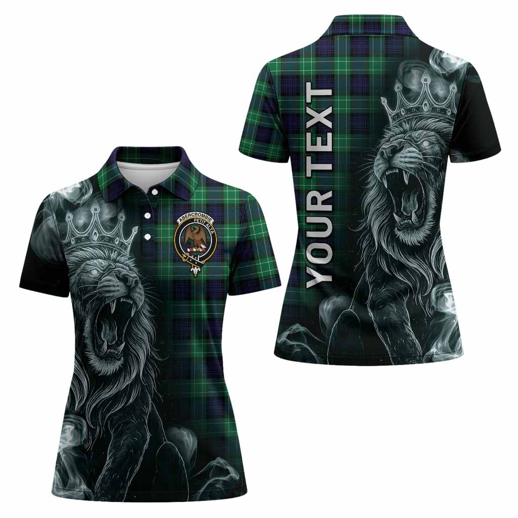 Abercrombie Tartan Women Polo Shirt Roaring Lion Heritage