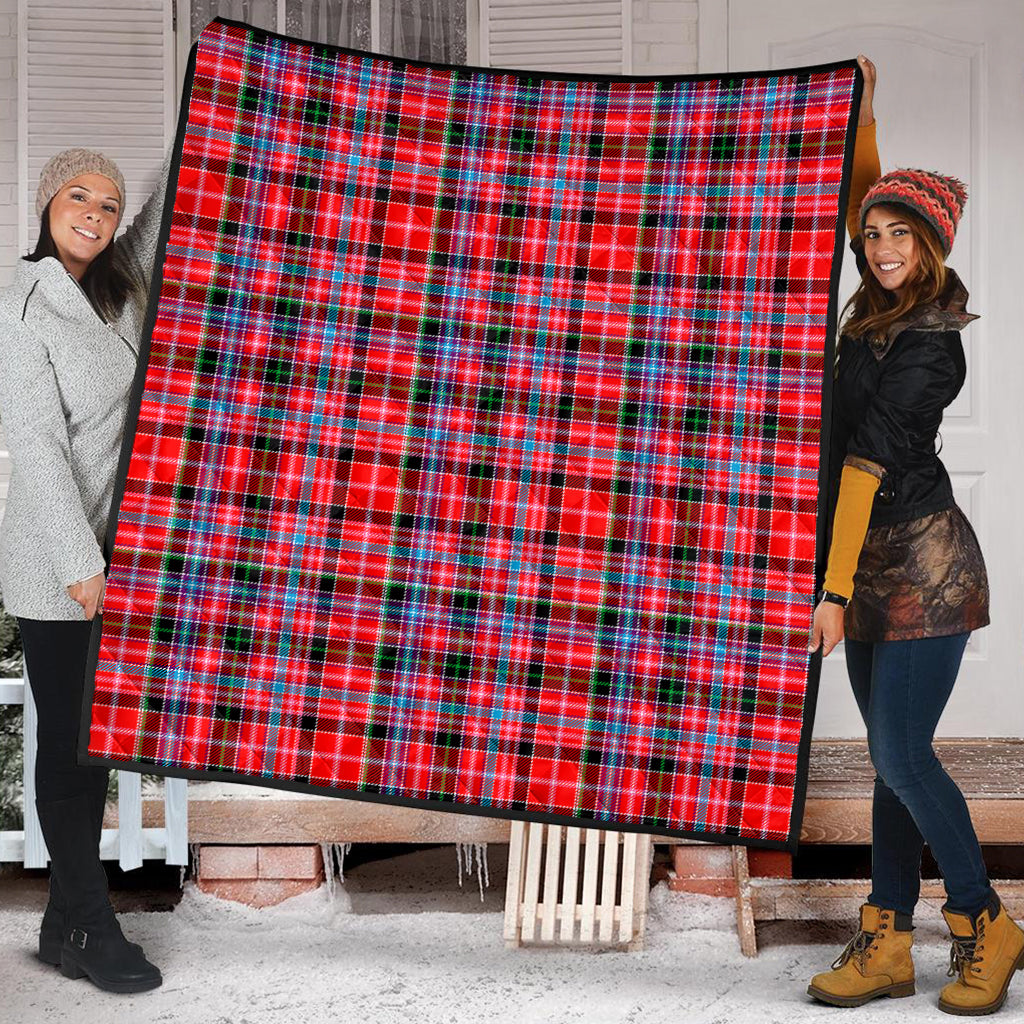 Aberdeen District Tartan Quilt - Tartanvibesclothing