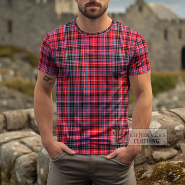 Aberdeen District Tartan Cotton T-Shirt Men's Shirt - Tartanvibesclothing Shop