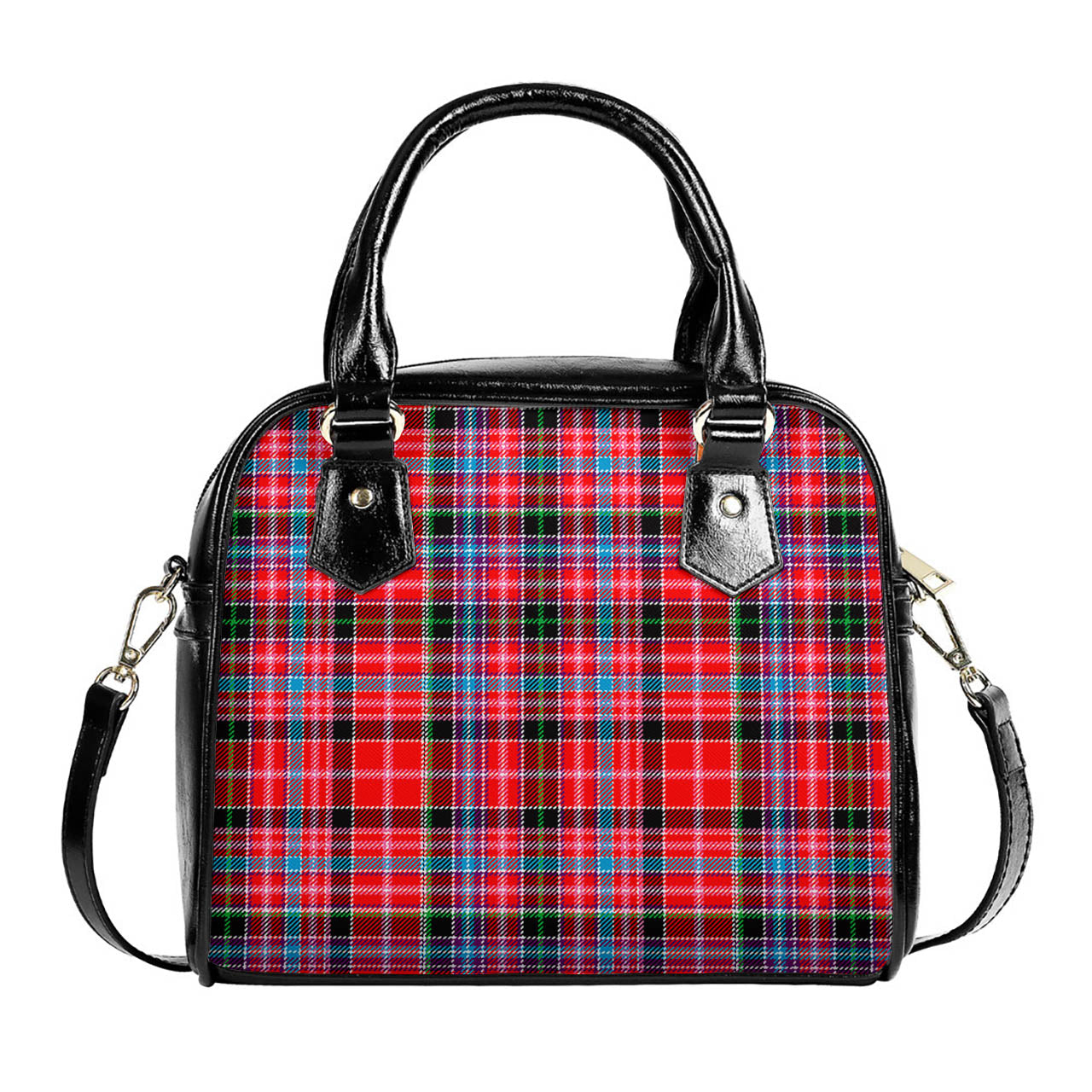 Aberdeen District Tartan Shoulder Handbags One Size 6*25*22 cm - Tartanvibesclothing