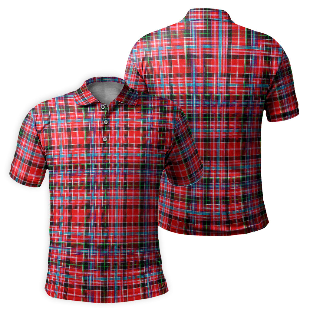 Aberdeen District Tartan Mens Polo Shirt - Tartanvibesclothing