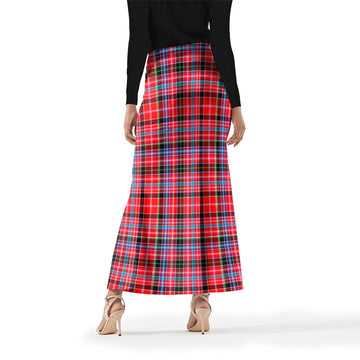 Aberdeen District Tartan Womens Full Length Skirt - Tartanvibesclothing