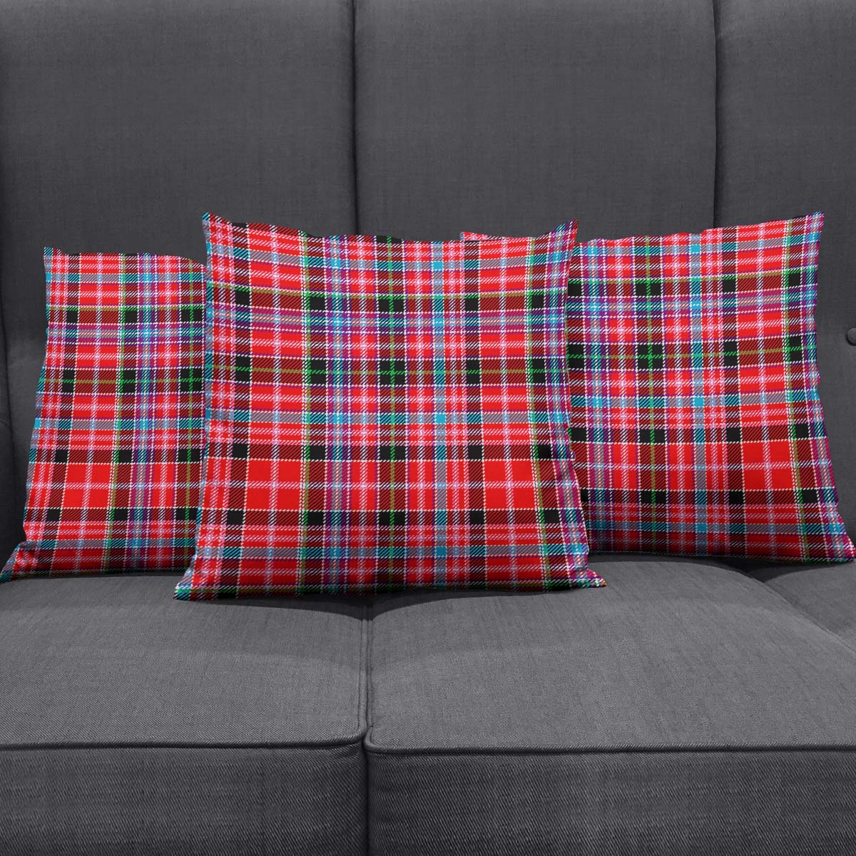 Aberdeen District Tartan Pillow Cover - Tartanvibesclothing